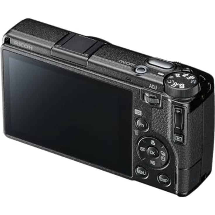 Ricoh GR IV HDF, Digitalkompaktkamera mit 25,74 MP APS-C-CMOS-Sensor, 28 mm f/2,8 GR-Objektiv und integriertem Highlight Diffusion Filter, schwarz, 53 GB intern – Bild 3