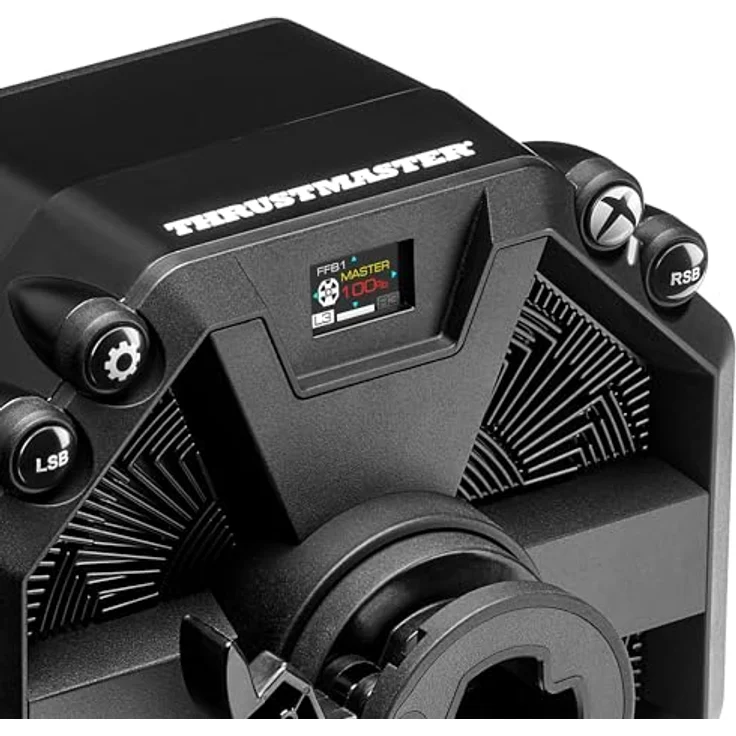 THRUSTMASTER T598, Direct Axial Drive Force Feedback-Rennlenkrad mit 5 Nm Drehmoment, inklusive Raceline Pedals LTE Pedalset für Xbox Series X/S, One und PC – Bild 4