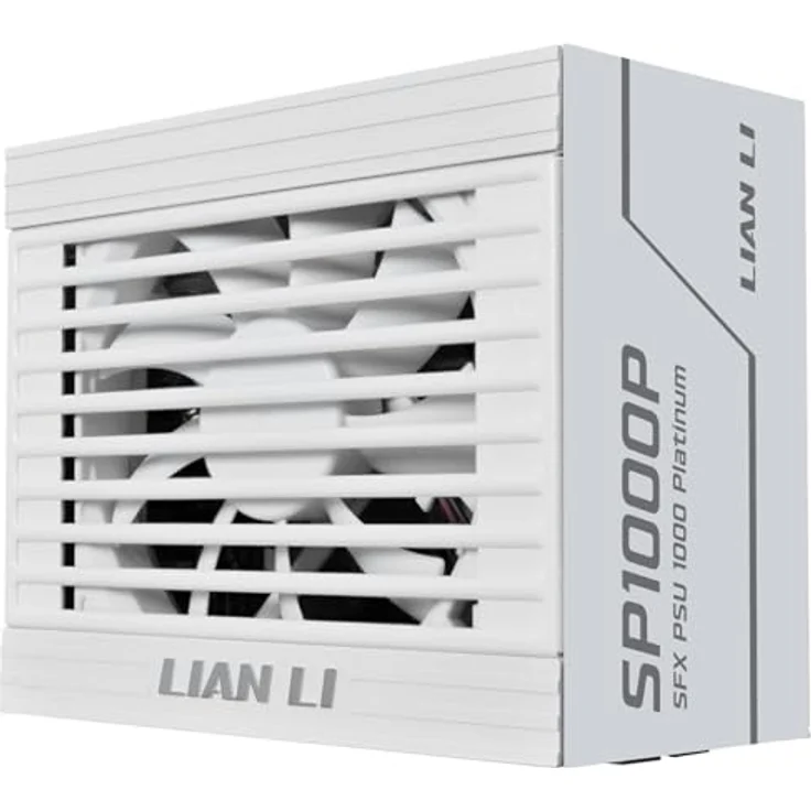 Lian Li SP Series 80 PLUS Platinum Netzteil, SFX, 1.000 Watt, vollmodular, PCIe 5.1, ATX 3.1, weiß – Bild 1