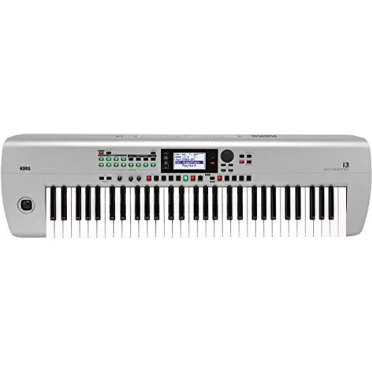 KORG i3 Music Workstation Keyboard, 61 Tasten - Mattsilber – Bild 2
