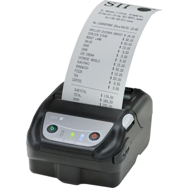 Seiko Instruments SEIKO MP-B21L, mobiler Etikettendrucker mit kompaktem Design und benutzerfreundlicher Bedienung – Bild 3