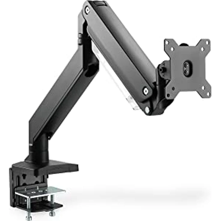 DIGITUS Single Gasdruckfeder Monitor Tisch-Halterung 35", 15 kg max. schwarz, DA-90426 – Bild 1