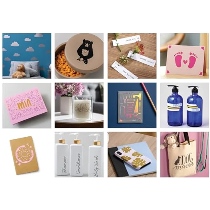 Cricut Joy Materials Starter Bundle, Schneideplotter-Zubehör-Set mit Smart Materials, 12 Projektideen und Step-by-Step-Anleitungen – Bild 2