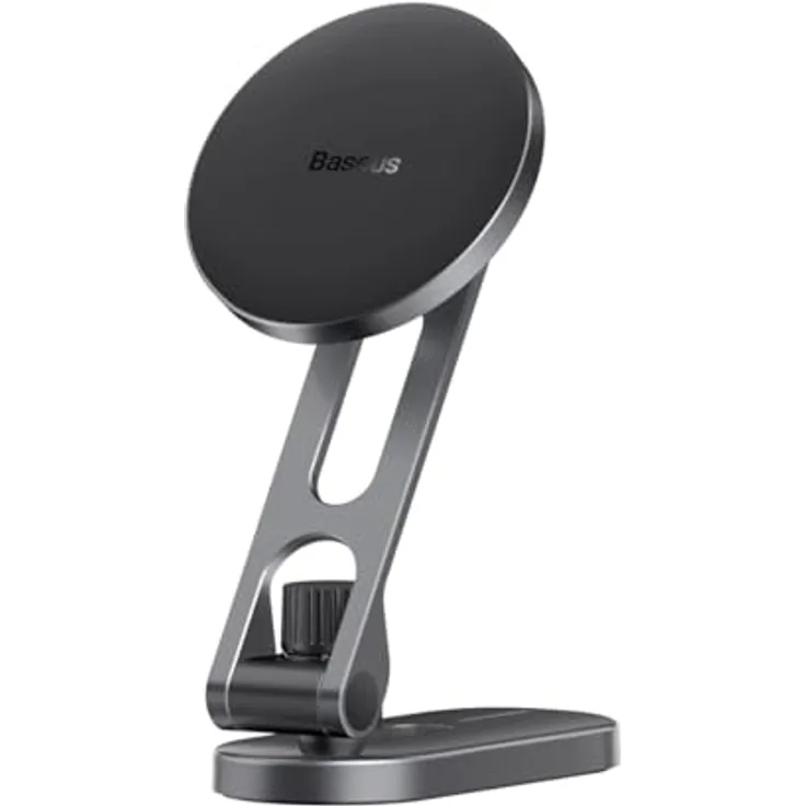 Baseus Magnetic Car Mount T-Space, Magnetische Smartphone Halterung für Tesla, Verstellbar, Silber
