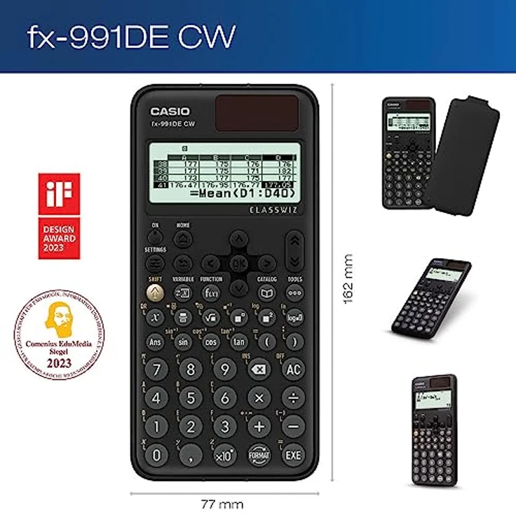 Casio FX-991DE CW ClassWiz technisch wissenschaftlicher Rechner, deutsche Menüführung – Bild 2