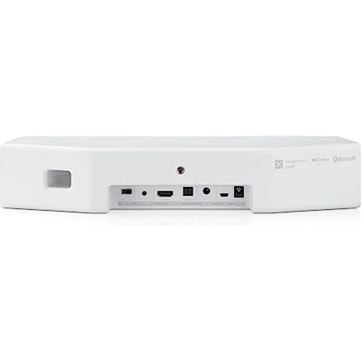Teufel CINEBAR ONE, Soundbar mit Bluetooth 5.0, HDMI ARC CEC, Bassreflex-System und integrierter USB-Soundkarte, Weiß – Bild 5