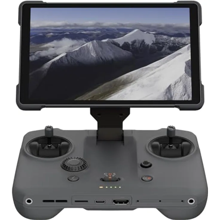 DJI RC Pro 2, Drohnen Fernsteuerung für Mavic 4 Pro, Mini 4 Pro, Air 3, Air 3s, 7-Zoll Mini-LED-Display, schwarz