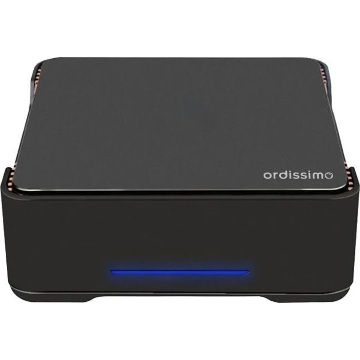 Ordissimo MiniPC Luna2, Intel Celeron J3455, 4 GB RAM, 64 GB eMMC, HDMI, Schwarz – Bild 1