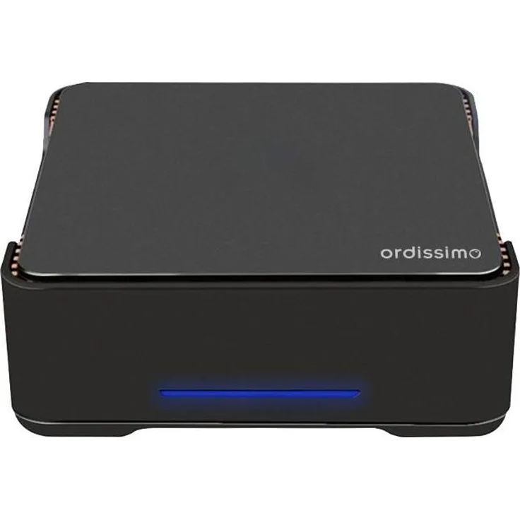 Ordissimo MiniPC Luna2, Intel Celeron J3455, 4 GB RAM, 64 GB eMMC, HDMI, Schwarz