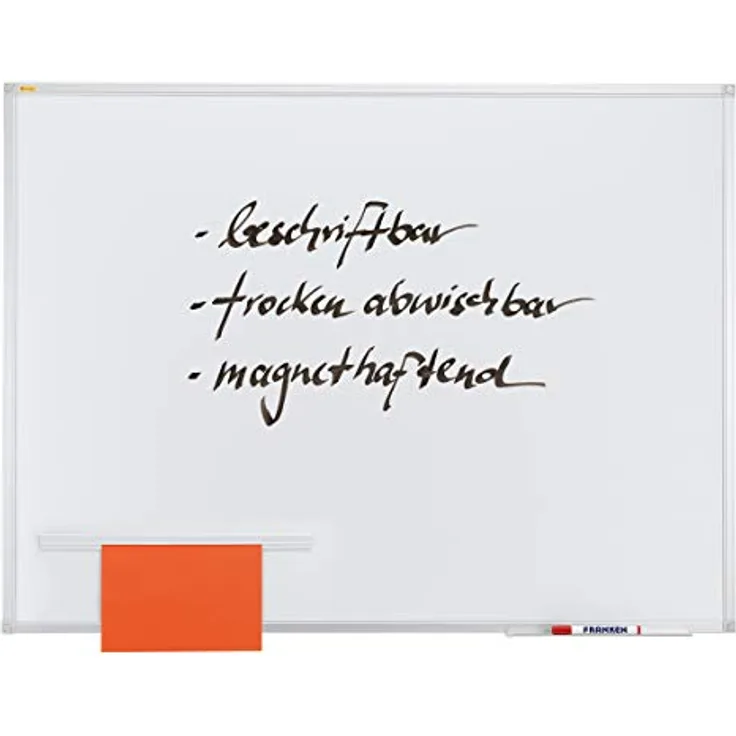Franken Whiteboard SC3103 X-tra!Line, 90 x 120 cm, lackiert, mit Aluminiumrahmen