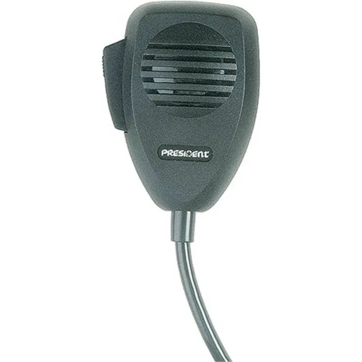President Mikrofon DNC-518 40494, hochwertiges Walkie Talkie Zubehör für CB-Funkgeräte