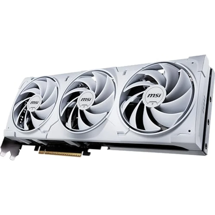 MSI GeForce RTX 5080 16G Ventus 3X OC White Grafikkarte - 16GB GDDR7, Boost: 2640 MHz, HDMI 2.1b, DisplayPort 2.1b – Bild 3