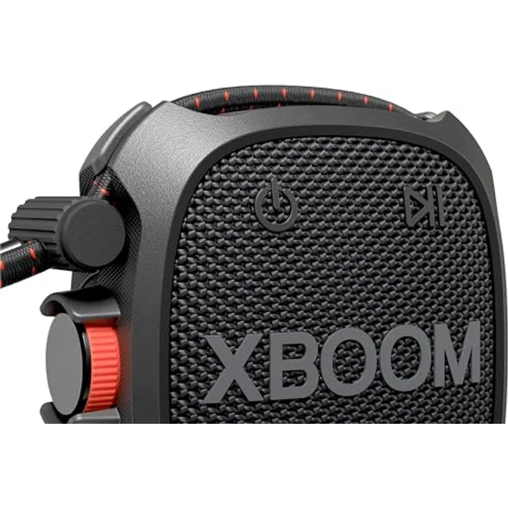 LG XBOOM GO XG2TBK, High Power Speaker, Bluetooth, Powerful Bass, IP67 Waterproof and Dustproof, Military Resistance, DJ Functions, Karaoke, Customizable Lighting, Black – Bild 4