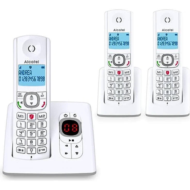 Alcatel F530 Voice Trio Candy-Bar – Bild 2