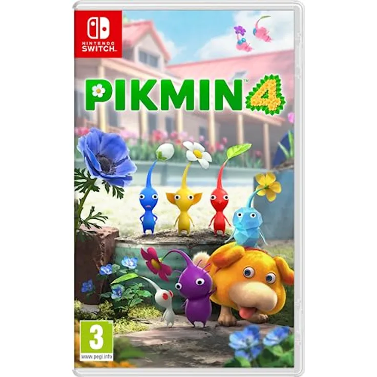 Nintendo Pikmin 4 Standard Multilingue Switch, Nintendo Switch Game mit hochwertigen Materialien