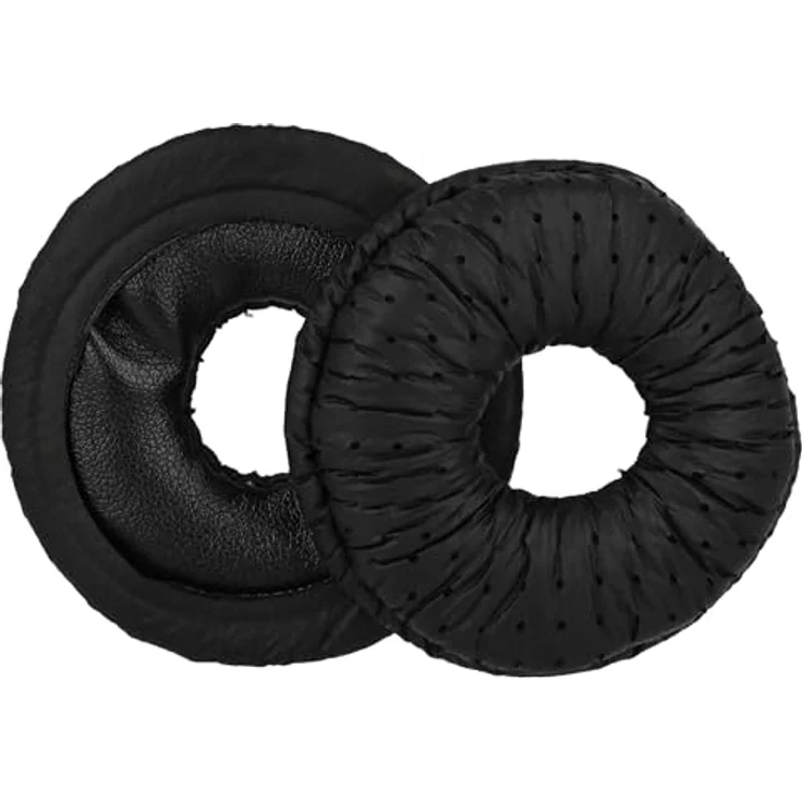 vhbw Ohrpolster für Plantronics 84692-02, 84691-02, CS520, CS510, schwarz, bequemes Schaumstoff/Kunststoff Material, einfache Montage, hoher Tragekomfort – Bild 1