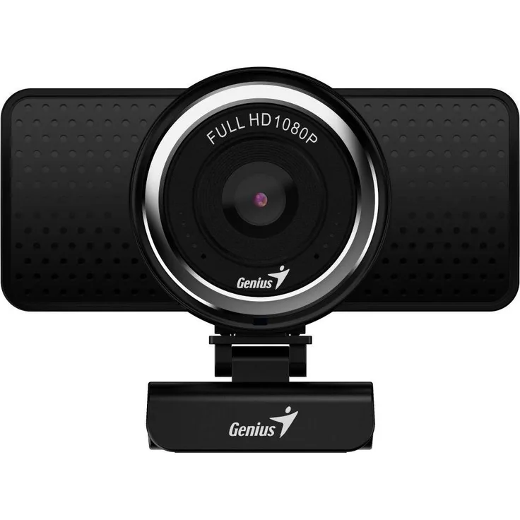 Genius Web Cam Genius ECam 8000 (32200001406) (2 Mpx), Webcam, Schwarz