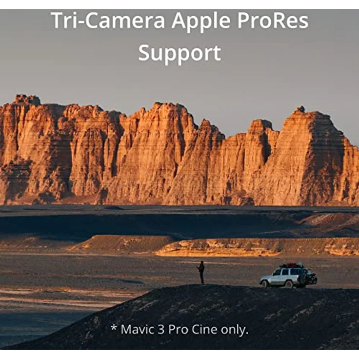 DJI Mavic 3 Pro Cine mit DJI RC Pro (leuchtstarter Bildschirm), Flaggschiff-Drohne mit Dreifachkamera, Apple ProRes Support für 3 Kameras und 1 TB Speicher, drei Intelligent Flight Batteries und mehr – Bild 4