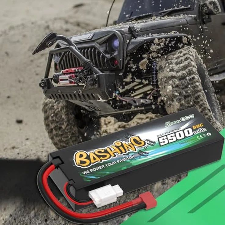 Gens ace Modellbau-Akkupack (LiPo) 7.4V 5500 mAh Zellen-Zahl: 2 50 C Box Hardcase T-Stecksystem – Bild 6