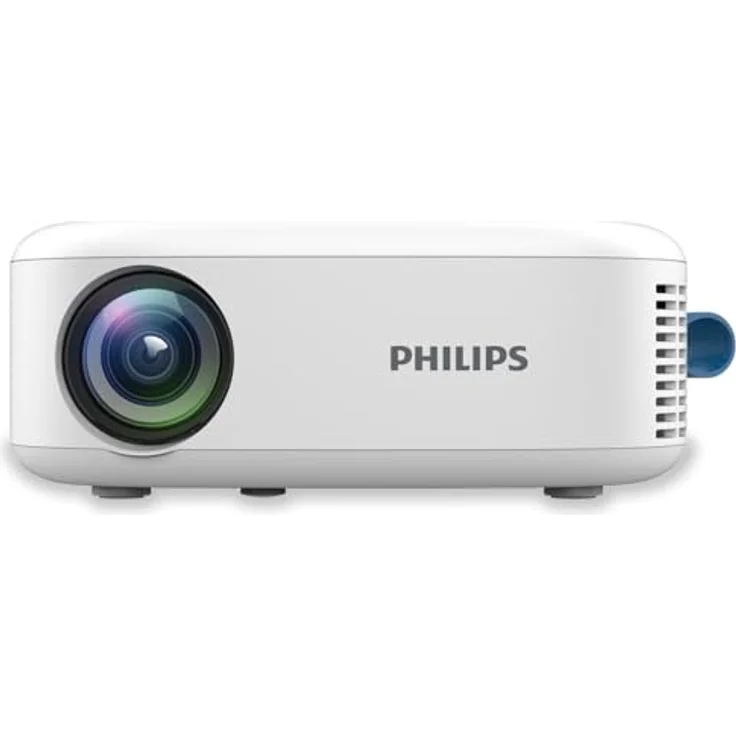 PHILIPS NEOPIX 113 HD Projektor, Echtes 720p HD, Wi-Fi-Bildschirmspiegelung, Media Player – Bild 1