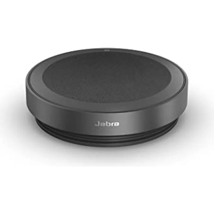 Jabra Speak2 75. Mobile Freisprecheinrichtung. Vollduplex Audio. Bis zu 32 Stunden Akkulaufzeit. Spritzwassergeschützt. 4 Mikrofone. USB-A- und -C-Ans – Bild 1