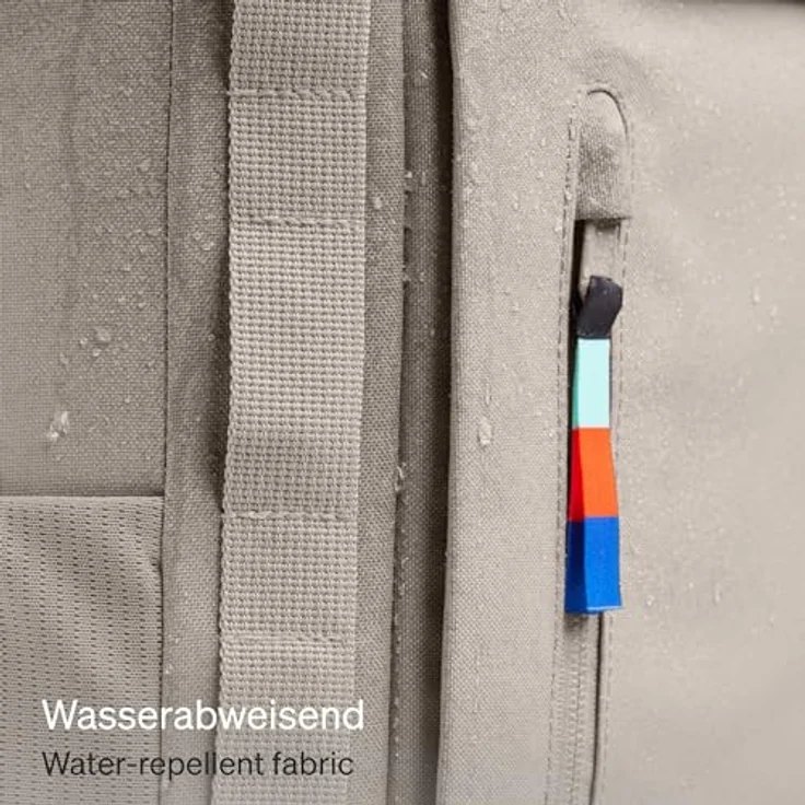 GOT BAG Rucksack Pro Pack | 16" Laptopfach | 25L Füllvolumen | Handgepäck | Ocean Impact Plastic | Vegan | Schwarz – Bild 5