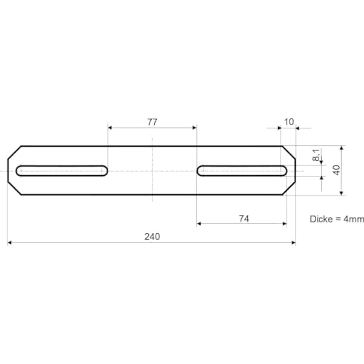 as - Schwabe Profi Stativ für LED-Strahler - Halogen-Strahler – Stativ mit Universaltraverse geeignet zur Halterung von Baustrahlern und Leuchten I Höhenverstellbar bis 2,60 m – Verzinkt I 46750 – Bild 6