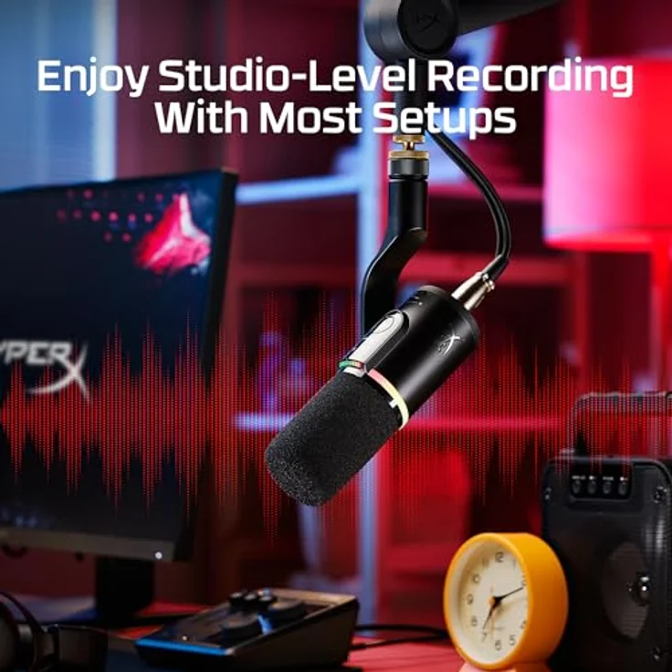 HyperX FlipCast – dynamisches XLR/USB-Mikrofon zum Streamen – Bild 2