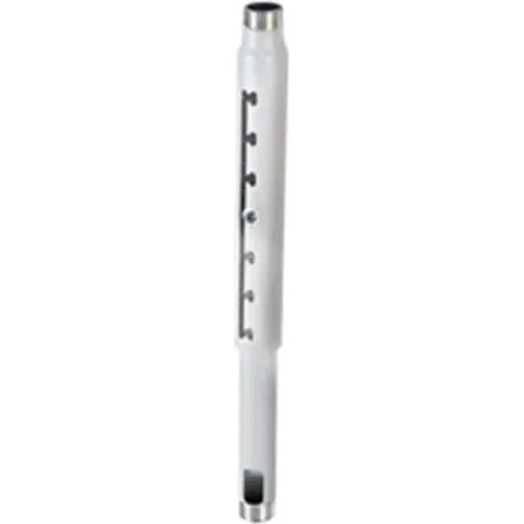 Chief CMS0911W, Distanzrohr 270-340cm mit Gewinde, weiß, Höhenverstellung in 1"-Schritten
