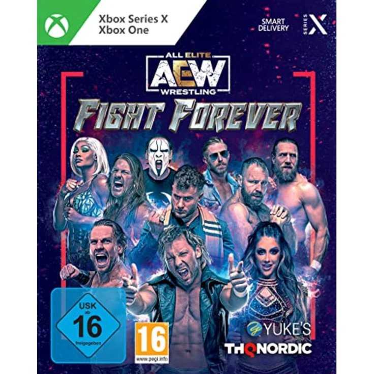 THQ Nordic AEW: Fight Forever - Wrestling-Spiel mit Online-Koop, umfangreichem Karrieremodus und über 40 Waffen, für Xbox Series X & Xbox One – Bild 1