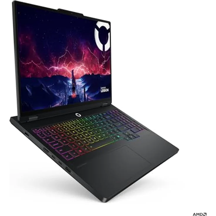 Lenovo Legion Pro 5 Gaming AI Laptop, 16" WQXGA OLED 240Hz, Intel Core Ultra 9 275HX, 32GB RAM, 1TB SSD, NVIDIA GeForce RTX 5070Ti, Windows 11, QWERTZ, Schwarz, mit 3 Monaten GamePass – Bild 2
