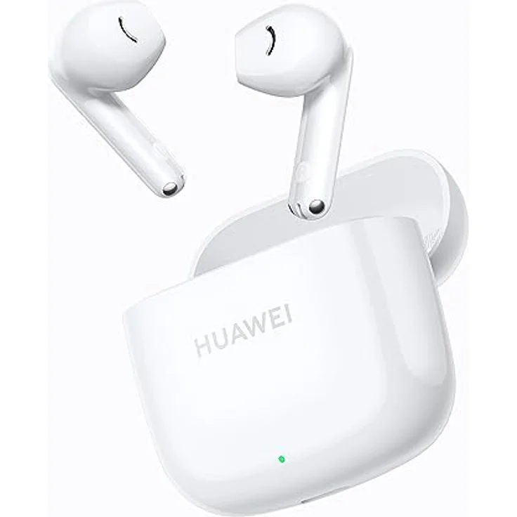 HUAWEI FreeBuds SE 2 Wireless Kopfhörer, Bis zu 40 Stunden Akkulaufzeit, Leicht und komfortabel, Ausgewogener Klang, Wasserdichtigkeit, Deutsche Version, Ceramic White – Bild 2