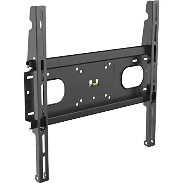 Meliconi Space System Flat 400 XL, TV-Wandhalterung für Flachbildfernseher von 32" bis 85", TV-Halterung mit VESA 200-300-400, Tragfähigkeit: 60 kg, Schwarz
