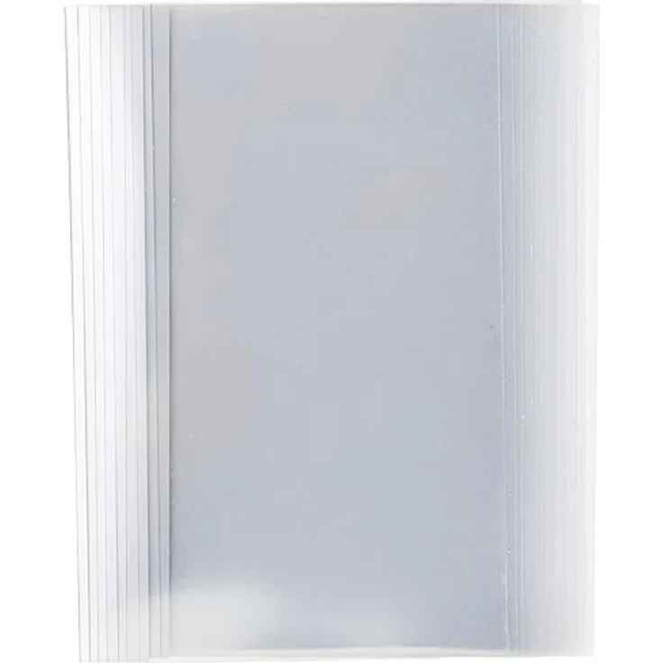 GBC Standard Thermo-Bindemappen, transparente PVC-Vorderseite und seidenmatt weiße Rückseite für sichere Dokumentenbindung – Bild 2