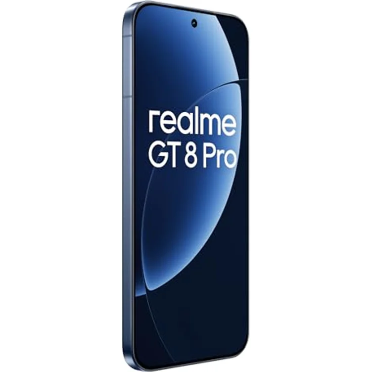 realme GT 8 Pro RMX5210, Smartphone mit 16GB RAM, 512GB Speicher, 200MP Kamera, Urban Blue, NFC – Bild 3