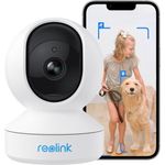 Reolink 3MP WLAN IP E1-Series Überwachungskamera (Innenbereich, Pan-Tilt, 2,4-GHz-WLAN, Bewegungserkennung, Bidirektionales Audio) - Preisvergleich