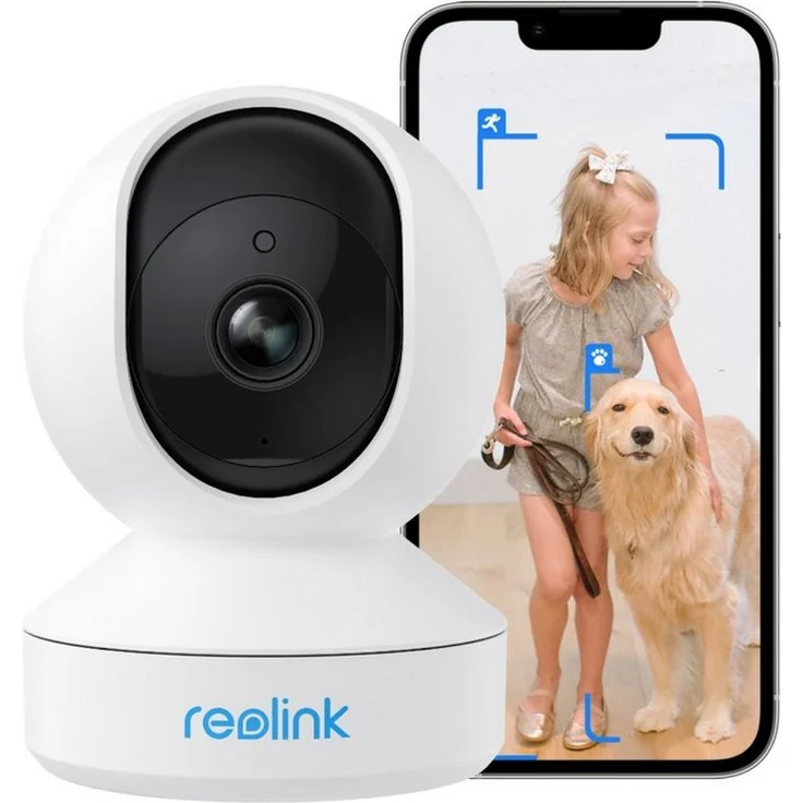 Reolink 3MP WLAN IP E1-Series Überwachungskamera (Innenbereich, Pan-Tilt, 2,4-GHz-WLAN, Bewegungserkennung, Bidirektionales Audio) - Preisvergleich