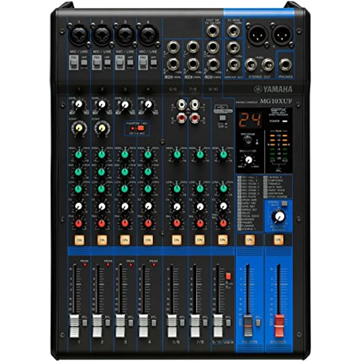 Yamaha MG10X Analog Mixer (Fader Version) – Bild 4