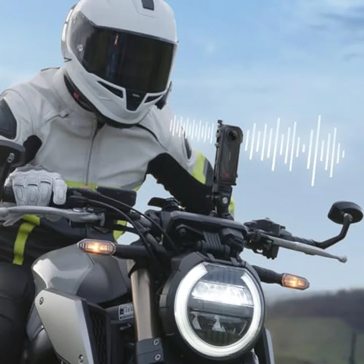 INSTA360 X5 Utility Frame, Multifunktionsrahmen mit Vollmetallkonstruktion, Schwarz, leicht und robust, vielseitige Montagemöglichkeiten – Bild 8
