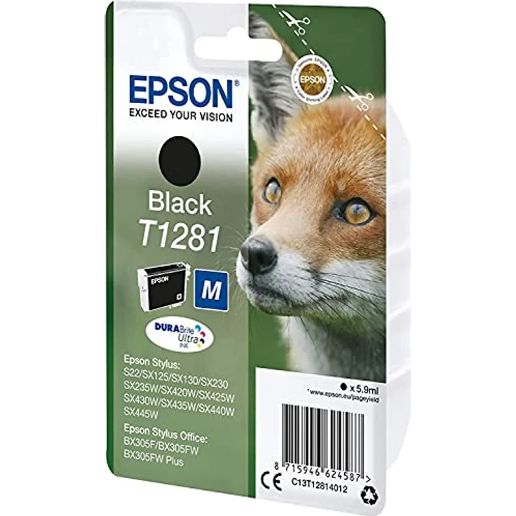 Epson C13T12814022 Schwarz Original Tintenpatronen Pack of 1 – Bild 2
