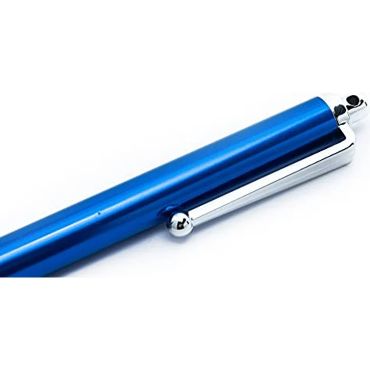 System-S Touchpen Stylus in Blau aus Aluminium für Tablet Smartphone Laptop Surface, 73189394 – Bild 4