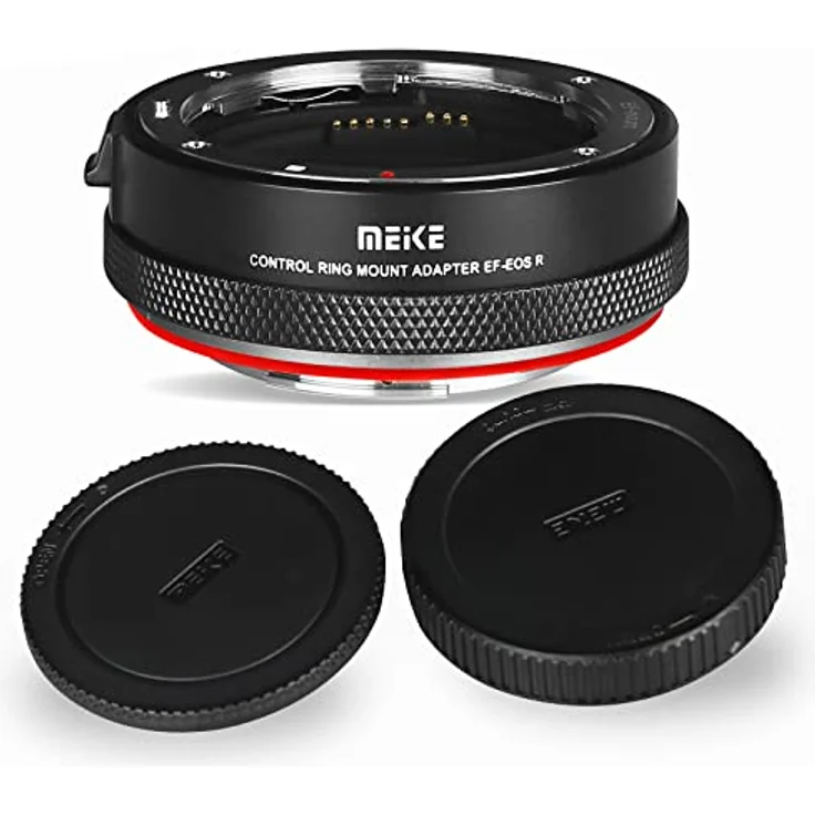 Meike MK-EFTR-B Adapter für Canon EF/EF-S Objektive mit Autofokus und Steuerring, für Canon EOS R RP R5 R6 und RED Komodo Kameras – Bild 1