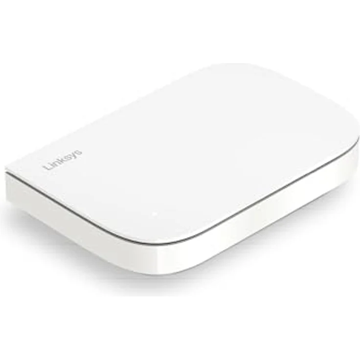 Linksys Velop Micro 6 Dual-Band Mesh WiFi 6-Router – Wireless Router für 186 m², bis 3 Gbit/s, 150+ Geräte – ersetzt Internet-Router & Extender, 1er-Pack – Bild 1