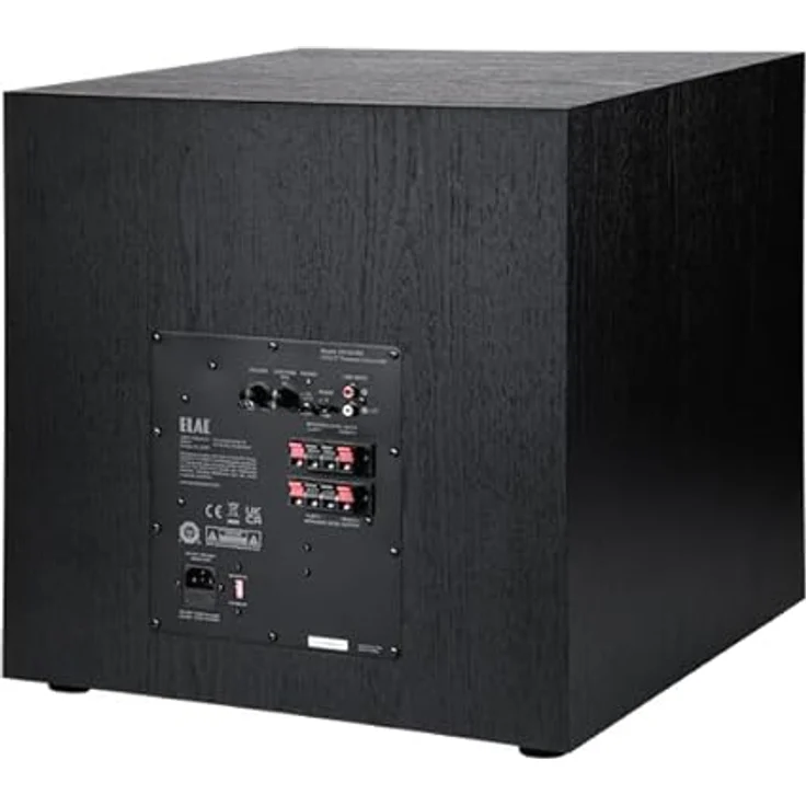 ELAC DEBUT 3.0 DS153, 15" Aktiver Subwoofer mit kraftvollen Bässen und Class-D-Verstärker, schwarzes Esche-Vinyl – Bild 6