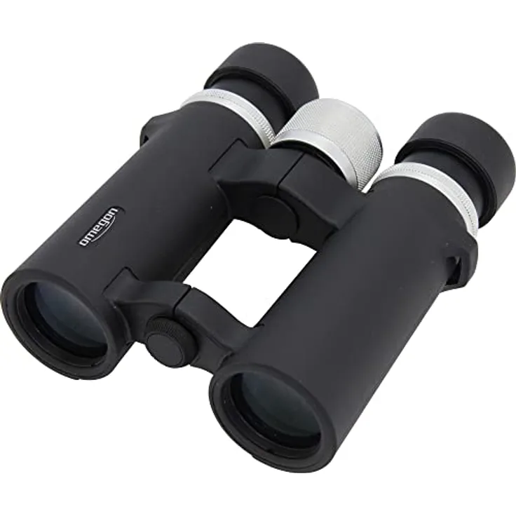 Omegon Fernglas Talron HD 8x34, ultrascharf mit BAK4 Prisma, wasserdicht und gummiarmiert