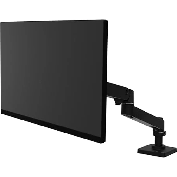 Ergotron LX Pro Monitor Arm, Tischhalterung für Monitore bis 34", VESA, Constant Force Technologie, 10 Jahre Garantie, Schwarz – Bild 2
