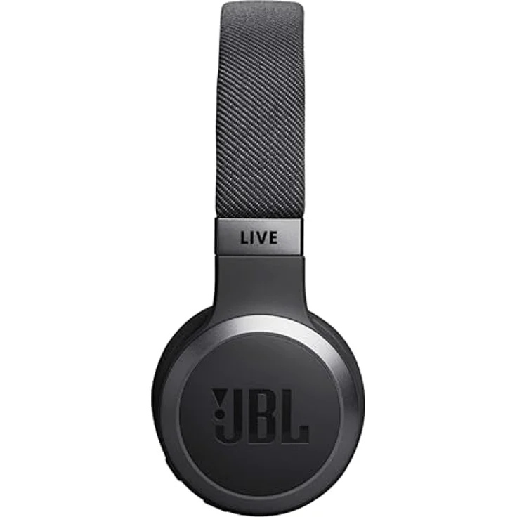 JBL Live 670 NC – Bluetooth On-Ear-Kopfhörer mit adaptivem Noise-Cancelling – Kabellose Ohrhörer Signature Sound und Sprachassistent – Langer Musikgenuss für bis zu 65 Stunden – Schwarz – Bild 3