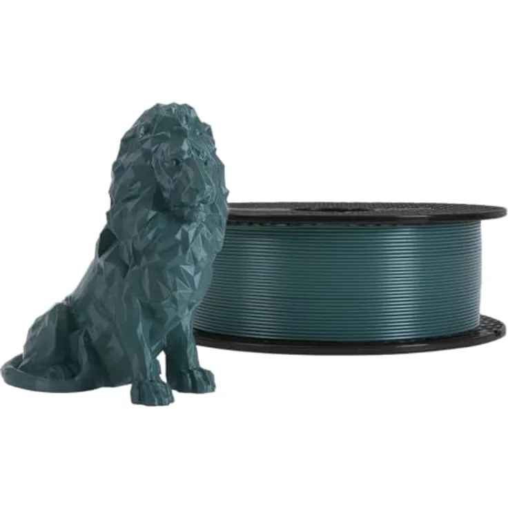 Prusa Prusament PLA Gentlemans Grey 1kg, 3D Filament, PLA, 1.75 mm, grau-blau, für präzisen Druck mit 50 Mikrometer Schichthöhe