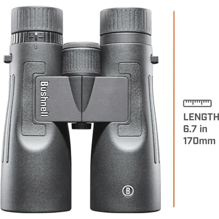 Bushnell Legend 10x50 Schwarz - Wasserdicht, voll multivergütet, leichtgängiges Fokussierrad – Bild 4