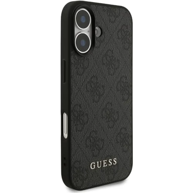 CG MOBILE Guess 4G Classic Hülle für iPhone 17, Hardcase aus TPU/PC und Kunstleder, Schwarz – Bild 4